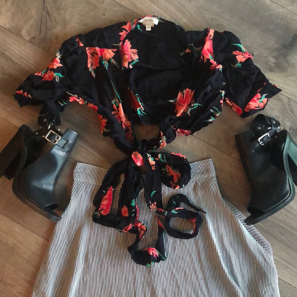 Flynn Skye Wrap Top